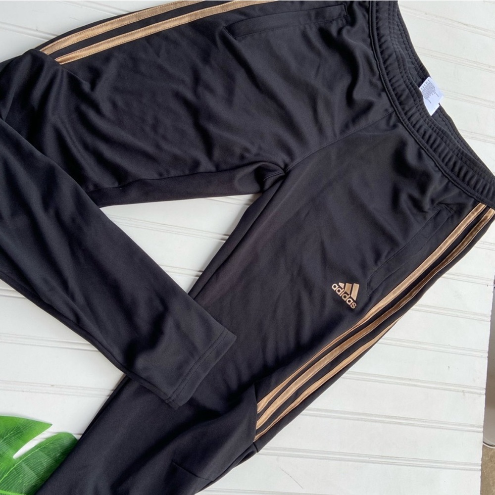 Adidas Gold & Black Track Pants